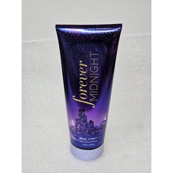 Forever Midnight Body Cream 8 Oz Bath & Body Works Elegant Moisturizing Skincare - Picture 1 of 2